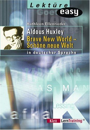 Cover of Aldous Huxley, Brave new world - Schöne neue Welt