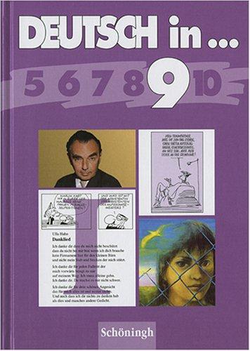 Cover of Deutsch in 9. Schülerbuch. RSR. Neuausgabe für Nordrhein- Westfalen. (Lernmaterialien)