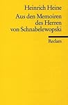 Cover of Aus den Memoiren des Herren von Schnabelewopski