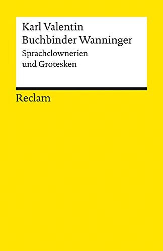 Cover of Buchbinder Wanninger