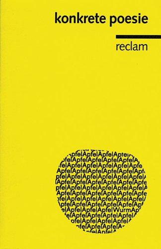 Cover of Konkrete Poesie