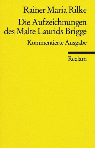 Cover of Die Aufzeichnungen des Malte Laurids Brigge
