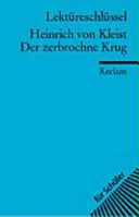 Cover of Heinrich von Kleist, Der zerbrochne Krug