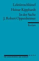 Cover of Heinar Kipphardt, In der Sache J. Robert Oppenheimer