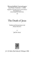Cover of The death of Jesus