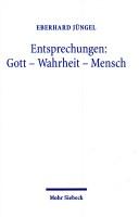Cover of Entsprechungen