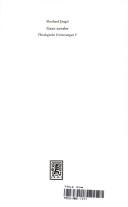 Cover of Ganz werden. Theologische Erörterungen V