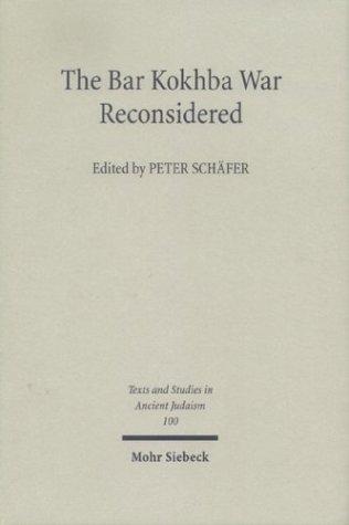 Cover of Bar Kokhba War Reconsidered