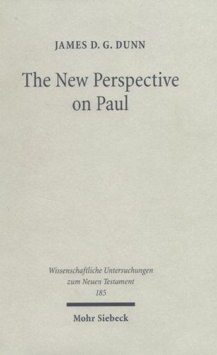 Cover of The new perspective on Paul
