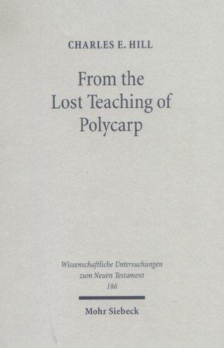 Cover of From the Lost Teaching of Polycarp