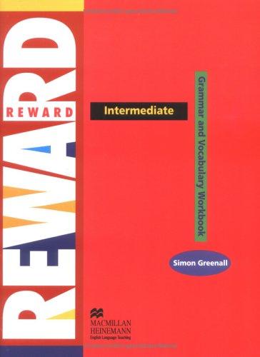 Cover of Reward, Intermediate, Grammar and Vocabulary Workbook