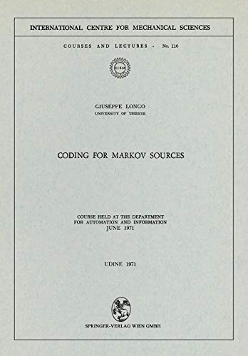 Cover of Coding for Markov Sources