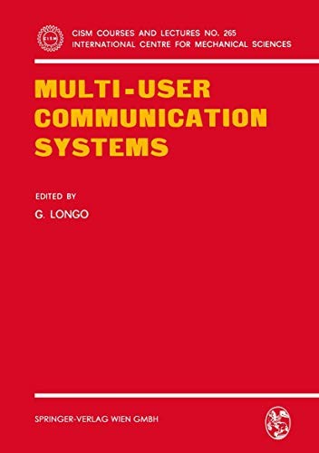 Cover of Multi-User Communication Systems