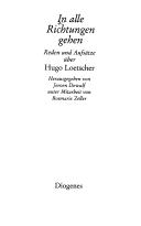 Cover of In alle Richtungen gehen