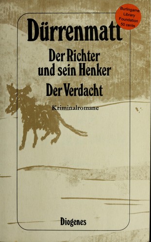 Cover of Der Richter und sein Henker ; Der Verdacht