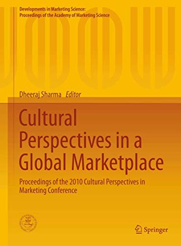 Cover of Cultural Perspectives in a Global Marketplace