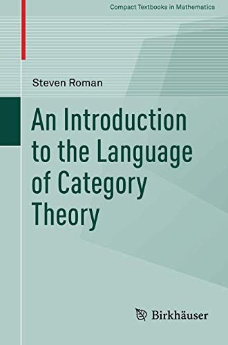 Cover of An Introduction to the Language of Category Theory