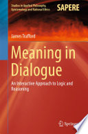 Cover of Meaning in Dialogue