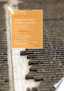 Cover of Scholarly Adventures in Digital Humanities