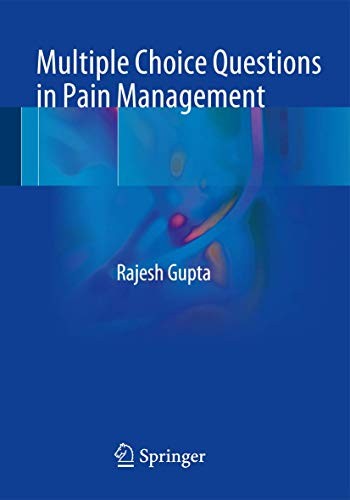 Cover of Multiple Choice Questions in Pain Management