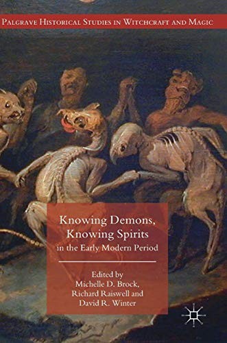 Cover of Knowing Demons, Knowing Spirits in the Early Modern Period