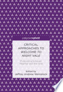 Cover of Critical Approaches to Welcome to Night Vale