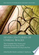 Cover of Seven Centuries of Unreal Wages