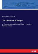 Cover of The Literature of Bengal