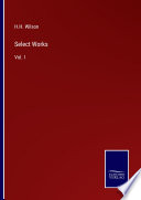 Cover of Select Works
