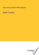 Cover of Walter Thornley