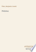 Cover of Philebus