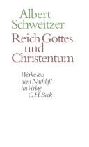 Cover of Reich Gottes und Christentum