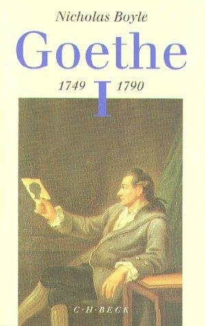 Cover of Goethe, Der Dichter in seiner Zeit, Bd.1, 1749-1790