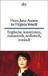 Cover of From Jane Austen to Virgina Woolf