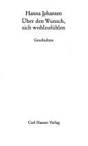 Cover of Über den Wunsch, sich wohlzufühlen