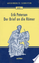 Cover of Der Brief an die Römer