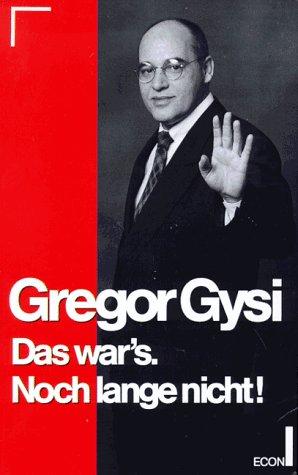 Cover of Das war's--noch lange nicht!