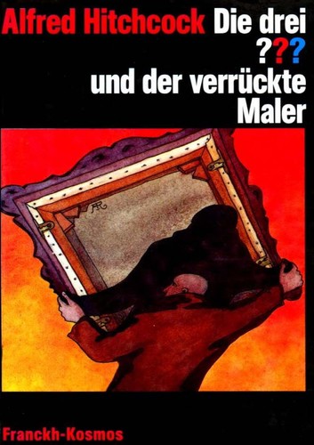 Cover of Die drei??? und der verru ckte Maler