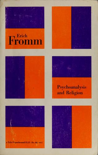 Cover of Psychoanalysis and Religion