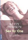 Cover of Sex for One. Die Lust am eigenen Körper