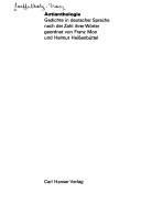 Cover of Antianthologie
