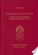Cover of Class, State and Power in Africa