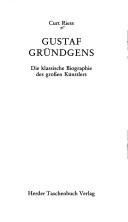 Cover of Gustaf Gründgens