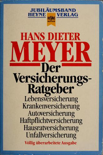 Cover of Der Versicherungs-Ratgeber
