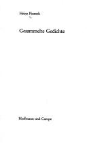 Cover of Gesammelte Gedichte