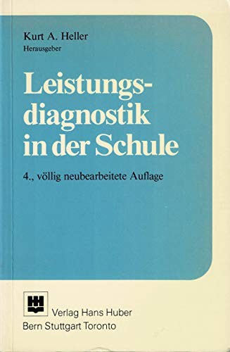 Cover of Leistungsdiagnostik in der Schule