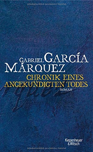 Cover of Chronik eines angekündigten Todes