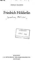 Cover of Friedrich Hölderlin
