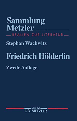 Cover of Friedrich Hölderlin