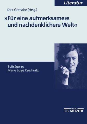 Cover of Für eine aufmerksamere und nachdenklichere Welt
